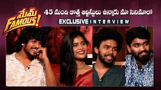 Mem Famous Movie Team Exclusive Interview | Sumanth Prabhas | Mani Aegurla | Mourya | Saarya