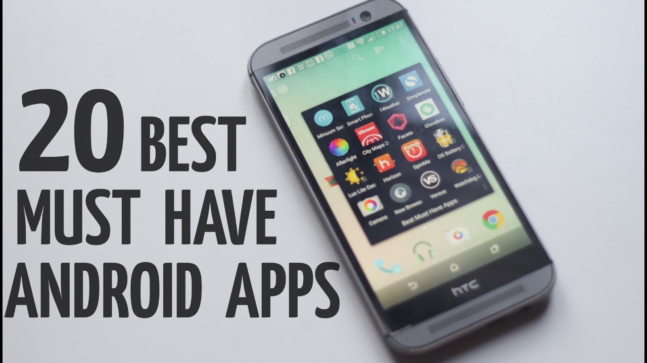 20 Best Must Have Android Apps - YouTube