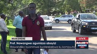 Agataliikonfuufu:     Prof. Nawangwe agumizza abayizi.