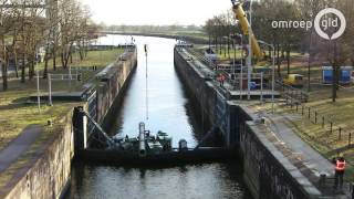 Derde noodpomp in sluis Heumen ingezet