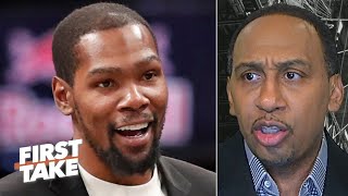 Stephen A. reacts to Kevin Durant's reasons for leaving the OKC Thunder | First Take