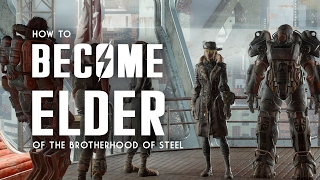 How to Become Elder of the Brotherhood of Steel - Fallout 4 Cut Content & Mods