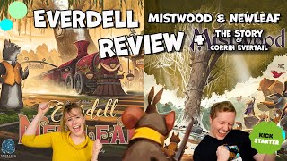 Everdell: Mistwood, Newleaf, and the Story of Corrin Evertail (Kickstarter Review)