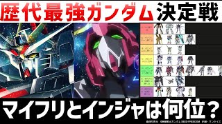 歴代最強ガンダム決定戦！SEED FREEDOM勢のティア―は？ティア―表総集編：アスランはターンエーに勝てるのか！？マイティーストライクフリーダムの順位は？機動戦士ガンダム解説考察