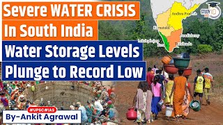 Critical Alert: South India's Major Dams Facing DangerLow Water Levels | UPSC
