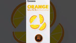 Orange Slice Illustration Short Tutorial