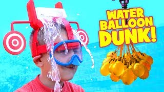 KidCity plays the Extreme Dunk Hat Game! (Water balloon Edition)