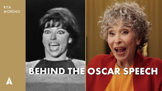 Rita Moreno | 34th Oscars Best Supporting Actress | Behind the Oscars Speech