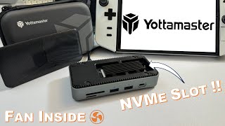 Yottamaster 10-in-1 USB-C Hub with SSD + Active Cooling!