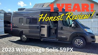 Winnebago Solis 59PX | 1 Year Review!!!!