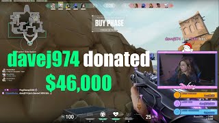 $46,000 Donated To Streamers | 4,629,000 Bits | davej974