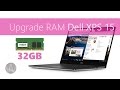 Install RAM in Dell XPS 15 9550 or 9560 Kaby Lake Upgrade