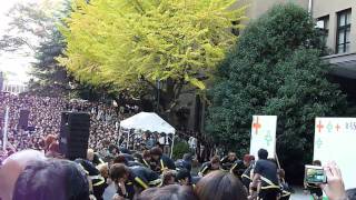 早稲田大学SHOCKERS早稲田祭２０１０　、3号館前ステージ.mpg