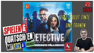 Live: Detective: Erste Fälle: Blut, Tinte und Tränen \u0026 Wasserdichtes Alibi (Fall 2 + 3) auf deutsch