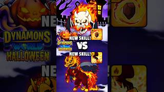 Scarykin Skull New skill vs Horzaryx New Skill Battle In #Dynamonsworld #shorts #trending #ytshort