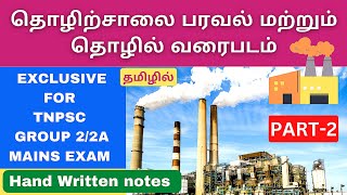 தமிழ்நாடு தொழில் வரைபடம் | தொழிற்சாலை பரவல் | Part-2 | Tnpsc group 2 mains| தமிழில் | Learn With Raj