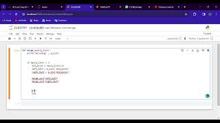 Python For Beginners| Lesson 40| Merge sort Algorithm In Python (Part 1)