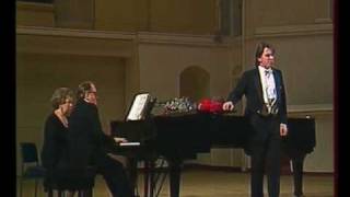 Hvorostovsky: Rachmaninoff recital 1990 3/12 Oh no, do not leave!