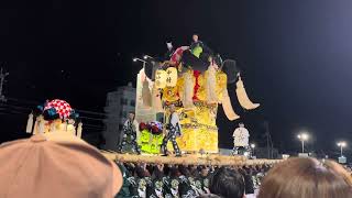 2024/10/13 土居太鼓祭り 中村太鼓台 ハローズ