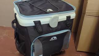 Igloo Eco Friendly 40 Can Camping Collapsible Roller Cooler Review