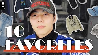 [TEST2]최애 아이템 10가지 보여드립니다! | MY 10 FAVORITE ITEMS | MPQ, SUPREME, ADERERROR, PROJECT G/R, etc..