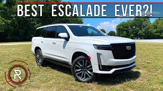 The 2021 Cadillac Escalade Sport Platinum is a Large World-Class Luxury SUV