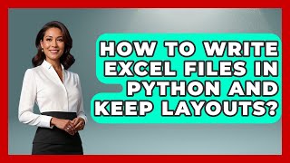 How To Write Excel Files In Python And Keep Layouts? - Python Code School