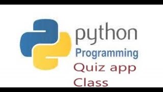 Python quiz app using class and objects 2