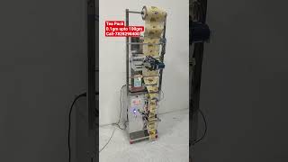 Tea Pouch Packaging Machine !! 0.1upto 100gm #machines #automaticpackingmachine