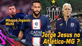 Jorge Jesus tem conversas com Atlético-MG | Seleção francesa vence | Neymar | Gols europa