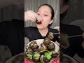 asmr 지글지글 검은 달팽이 맛과 편안한 소리 sizzling black snail tasting and relaxing sound sur mian 먹방 2951