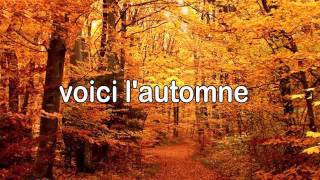 Automne de Pierre Lozère