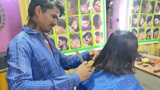 Girl baby  haircut 💇‍♀️ tutorial video #hairstyle #haircutting #video (plz subscribe)