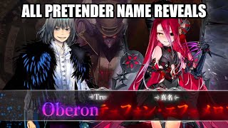 ALL FGO'S PRETENDER NAME REVEALS! 🧐 (so far)