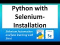 Python with Selenium|Getting started|Installation#Python#Selenium#PythonwithSelenium#PyCharm