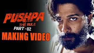 Pushpa - The Rule Movie Making Video | Allu Arjun | Rashmika Mandanna | Sukumar | Telugu Varthalu