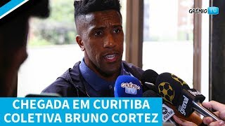 Grêmio desembarca em Curitiba + Coletiva Bruno Cortez - 03/09 l GrêmioTV