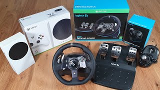 Logitech G920 with Xbox Series S