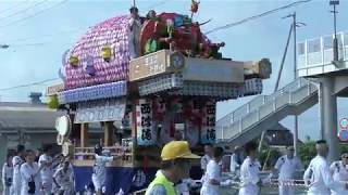 令和元年住吉神社夏季祭典8月2日（金）初日西波満組～ローソン到着～