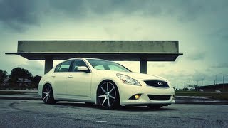 Infiniti G37 Sedan on 20\