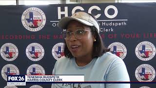 Harris Co. Clerk's Office Hosts Back to School Birth Certificate Program FOX26 (KRIV)