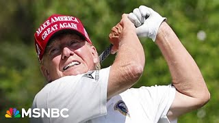 Congrats Donald: Notorious golf cheater, brags he won two tournaments at his own