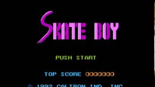 First Play:Skate Boy(Unlicensed NES Game)