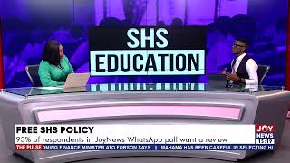 Free SHS Policy: 93% of respondents in JoyNews WhatsApp poll want a review || The Pulse (10-1-25)