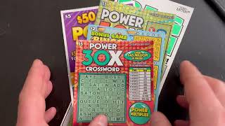 How I WON $75 on A $50,000 POKER Scratch Ticket!