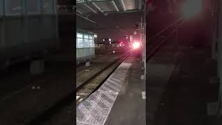 185系足利イルミネーション号 足利駅入線！