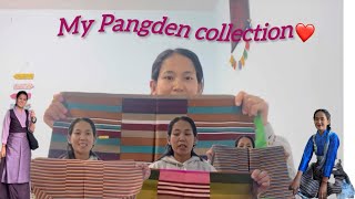 My Pangden Collection❤️ #tibetanvlogger