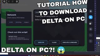 How To Download Delta Executor On PC | DELTA V631 NO LAG AND CRASH TUTORIAL WORKS ON EVERY EXECUTOR!