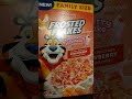 kellogg's frosted flakes strawberry milkshake cereal gonna try these soon