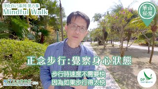 《華山秘笈》～「淨化自己 」系列 ｛MCT正念教練學主題系列 #54｝第八集：Mindful Walk